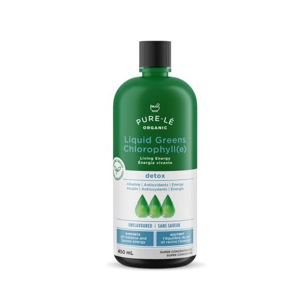 Pure-le Liquid Greens - Unflavoured 450ml