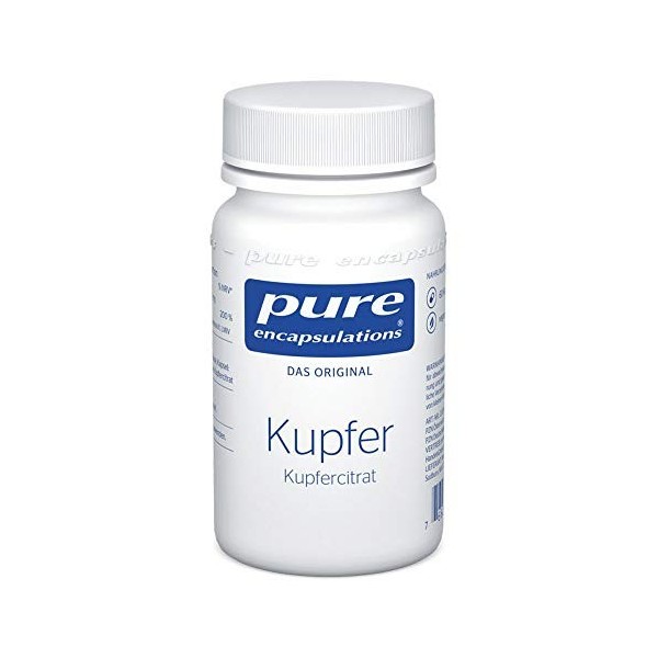 pure encapsulations Kupfer Kapseln, 60 pc Capsules