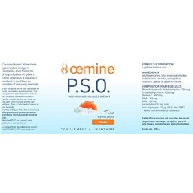Oemine PSO lécithine marine 180 Gélules