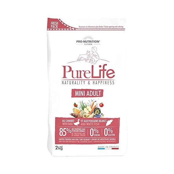 Pro nutrition Flatazor - Pure Life Mini Adulte 2kgs