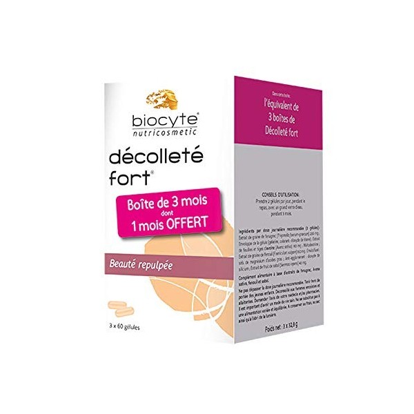 PACK DECOLLETE FORT BIOCYTE