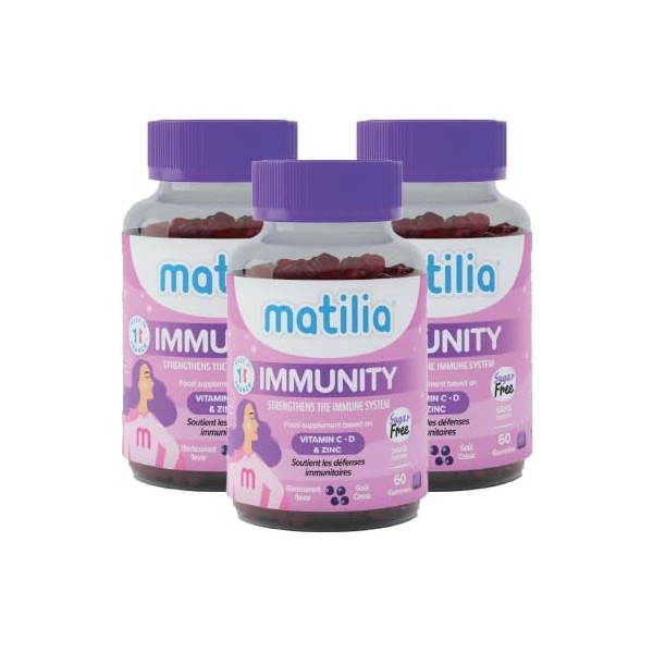 MATILIA - Gummies Immunité - Cure 3 mois