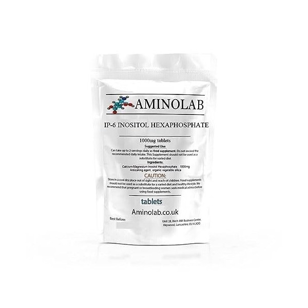 Aminolab - IP-6 Inositol Hexphosphate 1000 mg 365 comprimés