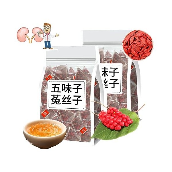 Five Flavors Goji Berry Tea,Liver Care Tea,Wolfberry,Schisandra Berry Tea,Five Flavors Wolfberry Tea,Chinese Tea for Liver 2