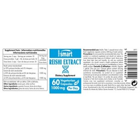 Reishi Extract - Standardisé à 20% de Polysaccharides et 6% de Triterpènes - Contribue à Renforcer les Défenses Immunitaires 