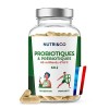 Probiotique Flore Intestinale | 60 Milliards dUFC/jour | 9 Souches Bio-actives dont 2 Lactobacillus Brevetées | 60 Gélules G