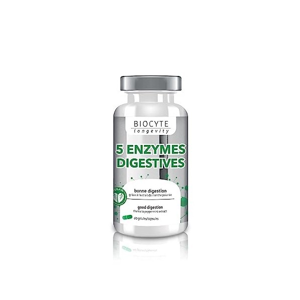 5 ENZYMES DIGESTIVES BIOCYTE