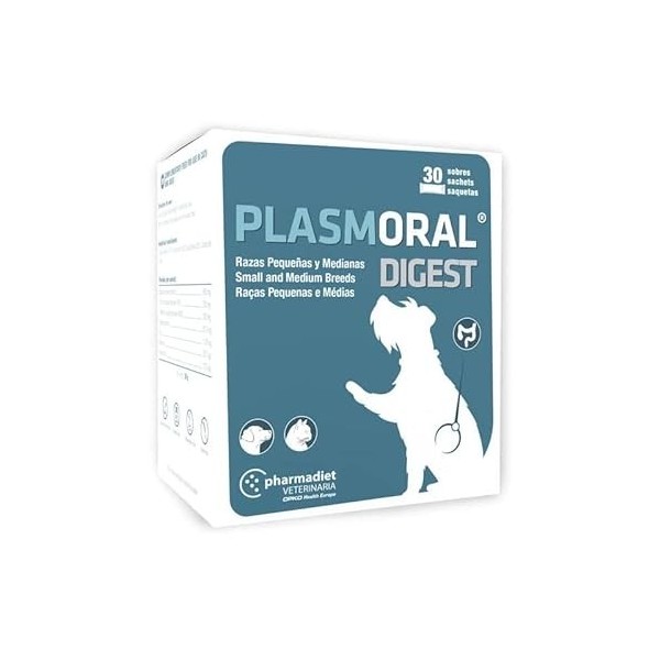 PLASMORAL Digest RAZAS PEQUEÑAS Y MEDIANAS 30 SOBRES