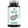 DIGELIT - Complexe enzymatique Vegan 100% Naturel - Digezyme, Bromélaïne et extraits de Fenouil, Gingembre et Gentiane - Dige