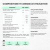 DIGELIT - Complexe enzymatique Vegan 100% Naturel - Digezyme, Bromélaïne et extraits de Fenouil, Gingembre et Gentiane - Dige