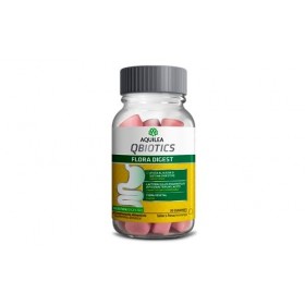 Digest de la flore Yarrow Qbiotics 30 Gummies Fraise 