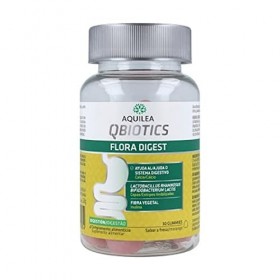 Digest de la flore Yarrow Qbiotics 30 Gummies Fraise 