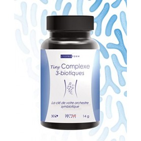 Complément alimentaire - Probiotique/flore intestinale - 3 souches de probiotiques renforcées - LYOPROFORM Tiny Complexe 3-bi