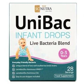 Unified Bacteria : UniBac suspension huileuse à base de L. rhamnosus GG et L. rhamnosus HN001 - Gouttes - UFC de 1.5 Milliard