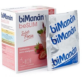 BMN BATIDO FRESA 6 SOBRES BE SLIM