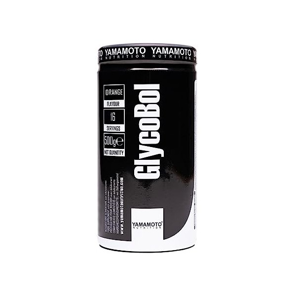 Yamamoto Nutrition GlycoBol® Complément alimentaire à base de cyclodextrine hautement ramifiées Cluster Dextrin 500 g Orange