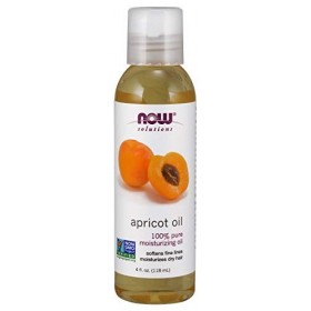 Now Foods Solutions, Apricot Kernel Oil Huile de Noyau dAbricot , 473ml, Testé en Laboratoire, Sans Soja, Vegan, Sans OGM