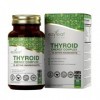 Ezyleaf Complexe Thyroïdien | Supplement Soutien Thyroïdien L Tyrosine Ashwagandha Phenylalanine Iode Zinc Varech Mousse de m