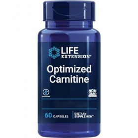 Life Extension, Optimized L-Carnitine, 700mg, Haute Dosé, 60 Capsules végétaliennes, Testé en Laboratoire, Sans Gluten, Végét