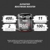 Booster Pré Entraînement - Alphatier Beastmode 400 g Pomme Verte - avec caféine Beta Alanine L-Citrulline L-Arginine Taurine 