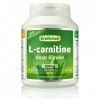 Greenfood L-carnitine 500 mg, 100 comprimés, Sans additifs artificiels. Sans OGM.Sans lactose. Sans gluten. Vegan.
