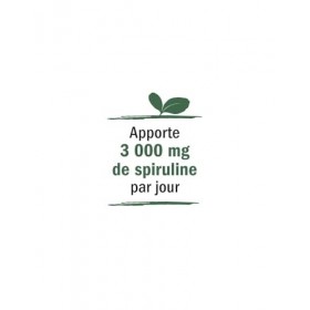 BLANCHE BRESSON - Spiruline - Energie & Resistance - Renforce Votre Tonus & Vitalité - Immunité, Réduit la Fatigue, Stimule -