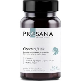 Praesana - Cheveux- Brillance et Beauté Des Cheveux -Complément Alimentaire - 2 Comprimés/jour - Programme 30 jours - Fabrica