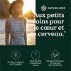 NATURE LOVE® Omega 3 Végane - hautement dosé à 1444mg d’huile d’algues par dose journalière - 90 gélules - matière première m