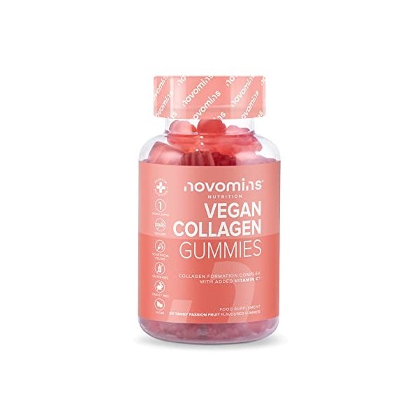 Vegan Collagène Gummies - Mélange de superaliments avancés - Alternative au collagène végétalien pour femmes et hommes - Infu