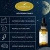 Mélatonine naturelle pure en gouttes pour endormir et dormir | Sans tryptophane et magnésium Efficace pour bébé, enfant et ad