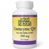 Natural Factors, Coenzyme Q10, 200mg, comme Ubiquinone, Haute Dosé, 30 Capsules molles, Testé en Laboratoire, Sans Soja, Sans