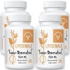 trans-résvératrol liposomal 1200mg, Trans-Resvératrol Extrait de Racine de Renouée Japonaise, Antioxydant et anti-âge, 98% de