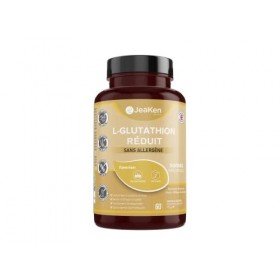 JeaKen - L-Glutathion Réduit - Soutien à la Désintoxication - Neutralisant des Radicaux Libres avec Effets Anti-âge - Amélior