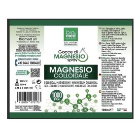 Magnésium. Magnésium colloïdal liquide. Bisglycinate de magnésium. Le Magnésium Colloïdal est parfait comme relaxant musculai