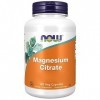 Now Foods, Magnesium Citrate Citrate de Magnésium , 400mg, 120 Capsules végétaliennes, Testé en Laboratoire, Sans Gluten, Vé