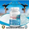 Bandini® Magnésium Marin et Vitamine B6 - Combat efficacement la Fatigue et le Stress - 120 Gélules dorigine végétale - 4 Mo