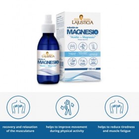 LAJUSTICIA Huile Magnésium 150 ML, Noir, Medium