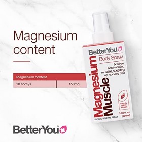 BetterYou Magnésium Oïl Muscle Spray 100 ml