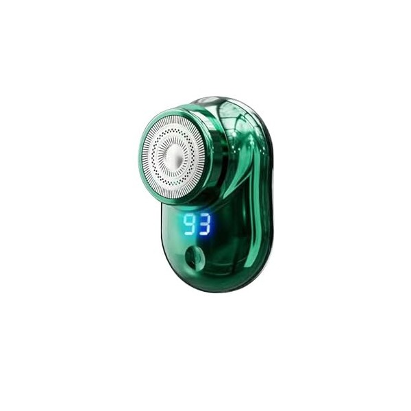 Mini rasoir électrique USB avec indicateur de charge LED, rasoir portable, rasoir humide et sec pour homme, pour la maison, l