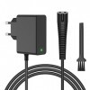 Newding Câble de charge 12 V pour rasoir Braun et Silk-epil série 9 7 5 3 1, chargeur Netzeil pour rasoir électrique Wet&Dry 