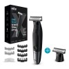 Braun Series XT5 Rasoir Électrique Rechargeable Et Tondeuse Hybride Homme, Lame De Recharge, Pour Visage Et Corps, Pochette D