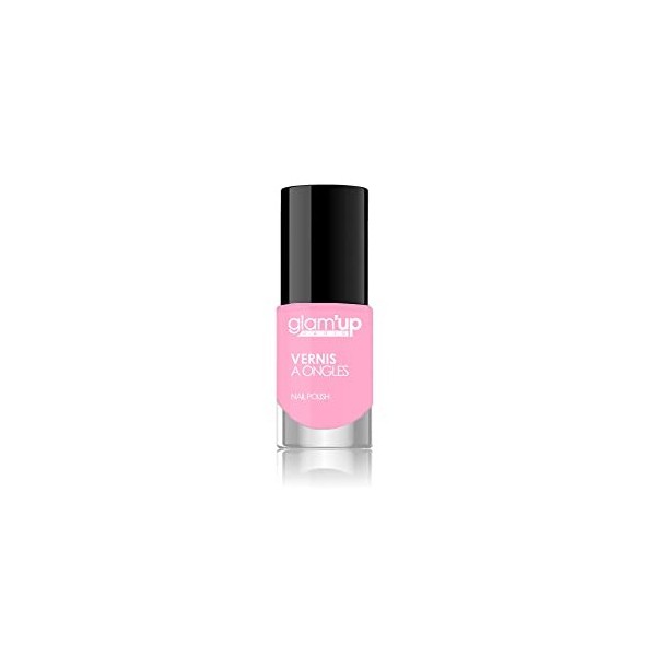 GlamUp Paris - Vernis à Ongles - Ultra Brillance - Longue Tenue - Séchage Rapide - N°134 - Rose PinUp