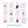 Catchyourdreams Dogs Against Anxiety Cards – 50 cartes pour lestime de soi et le stress, Affirmations pour lanxiété émotion