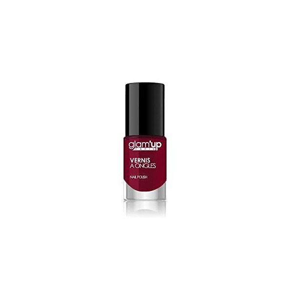 GlamUp Paris - Vernis à Ongles - Ultra Brillance - Longue Tenue - Séchage Rapide - N°142 - Wine Star