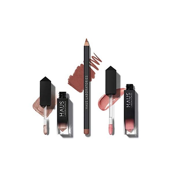 Haus Laboratories By Lady Gaga: Kit De Maquillage Comprenant Un Sac, Un Fard À Paupières Liquide, Un Crayon À Les Lèvres Et U