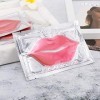 Wisvis Lot de 30 masques à lèvres en cristal de cerise rose en forme de lèvres - Pour les lèvres sèches et raffermissantes