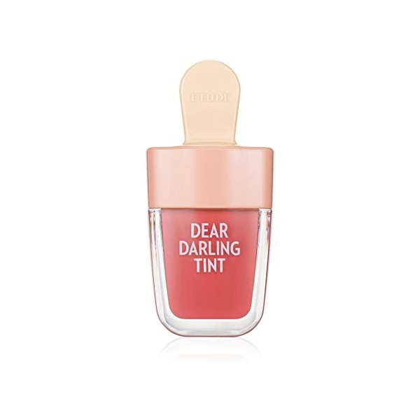 Etude House Crème glacée teintée de gel deau Dear Darling PK004 Rouge Haricot Rouge 21AD | Colorant pour les lèvres aux 