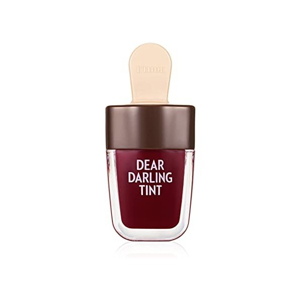 Etude House Crème glacée teintée de gel deau Dear Darling PK004 Rouge Haricot Rouge 21AD | Colorant pour les lèvres aux 