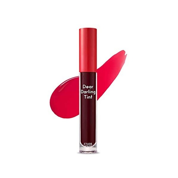 Etude House Dear Darling Water Gel Teinte Rouge Prune PK002 | Effet longue durée avec une coloration fruitée, juteuse, humid