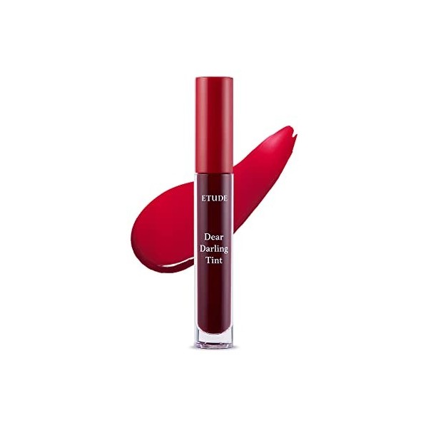 Etude House Dear Darling Water Gel Teinte Rouge Prune PK002 | Effet longue durée avec une coloration fruitée, juteuse, humid